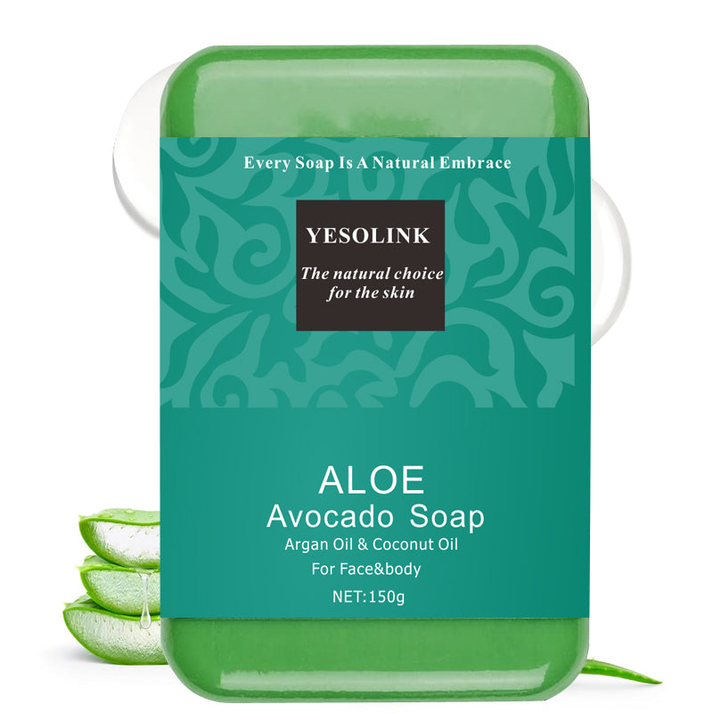 150g Aloe Vera Body Soap with Essential Oil for Skin Care