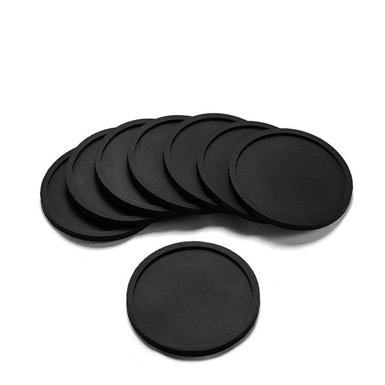Silicone Cup Mat Anti-Overflow Non-Slip Heat Insulation Coffee Coaster Set