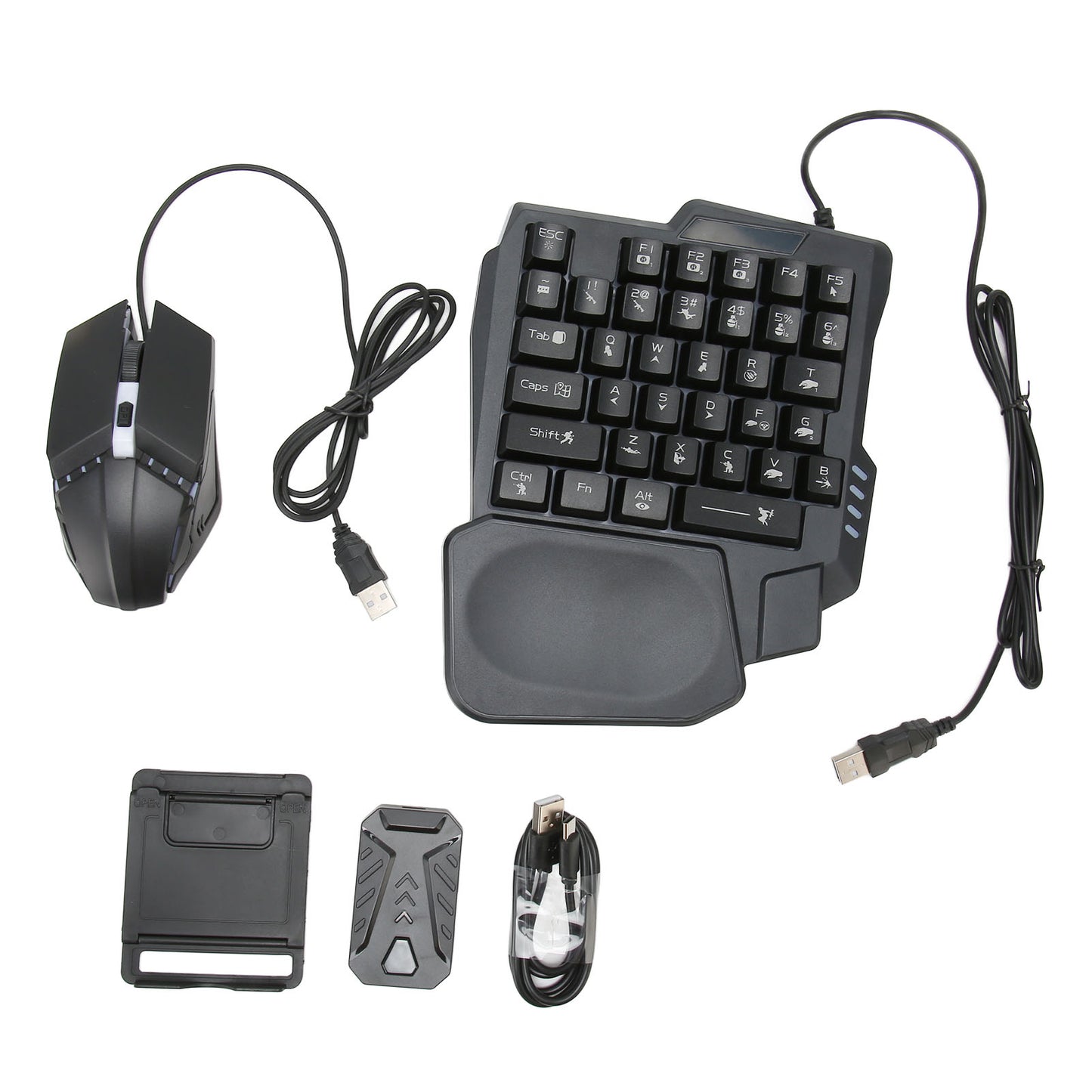 4 In 1 Mobile Game Combo Pack Gamepad Controller Gaming Keyboard