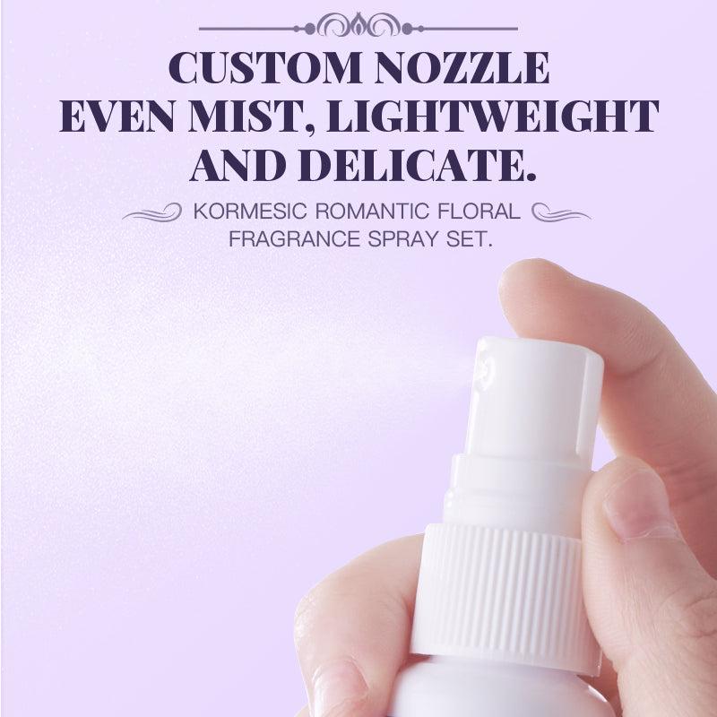 Romantic Floral Fragrance Spray Set