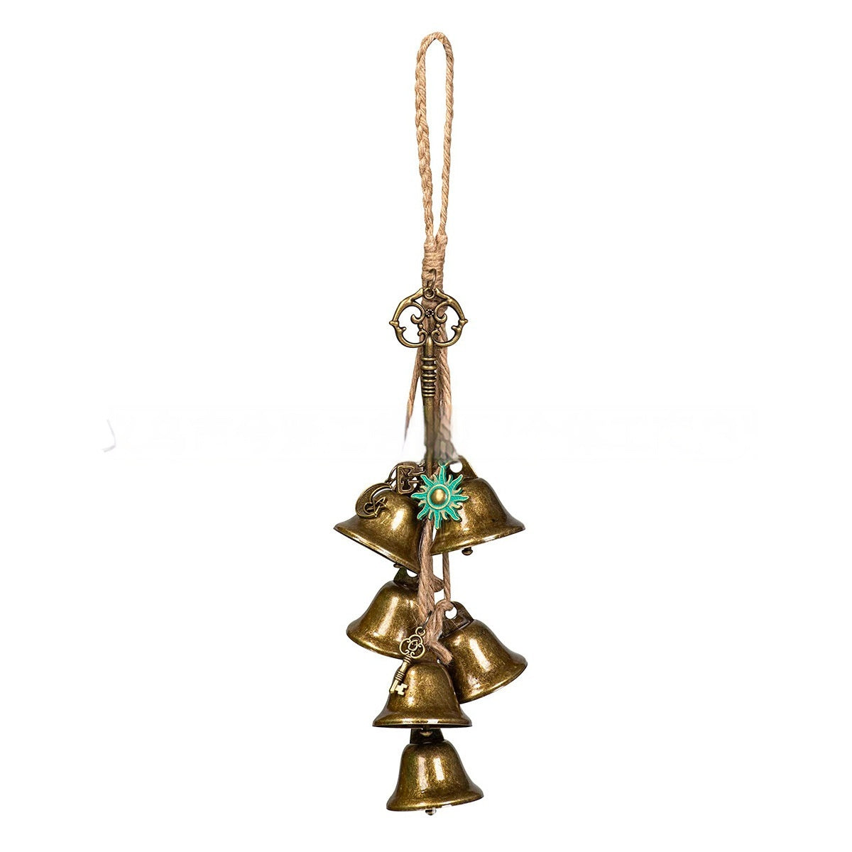 Large Metal Wind Chime Outdoor Decor Handmade Alloy Pendant Garden Decoration