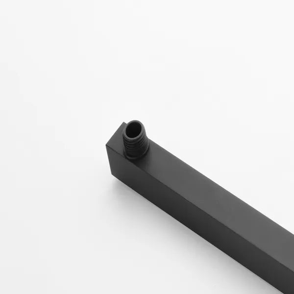 Rain Shower Head Arm with Flange - Wall Mount Shower Extension 1/2 NPT