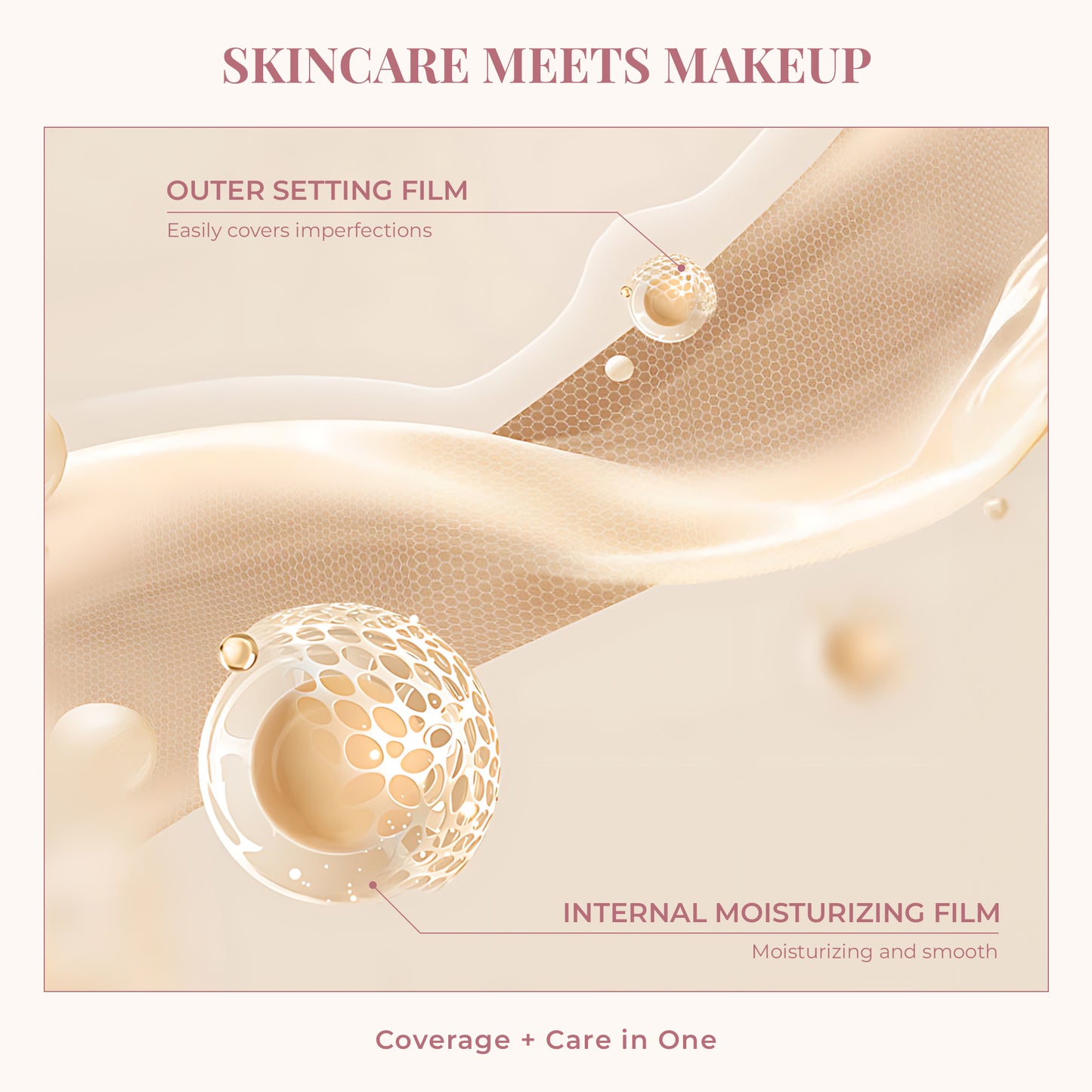 Color-Changing Foundation Stick - Adjustable Makeup Base
