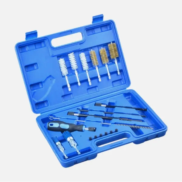 Fuel Injector Seat Cleaning Tool - Carbon Steel Hand Tool for Vehicle Maintenance