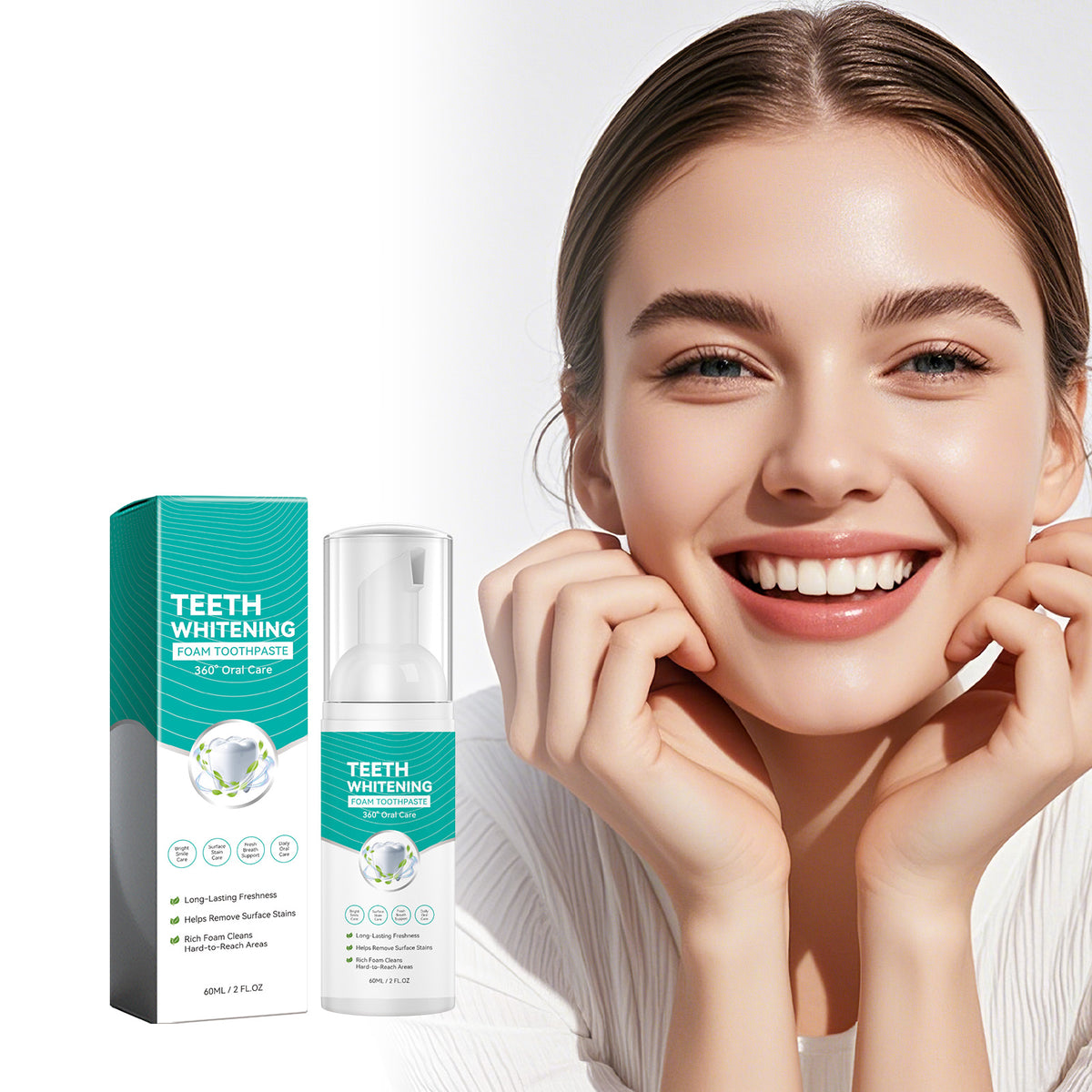 Whitening Foam Toothpaste 60ml