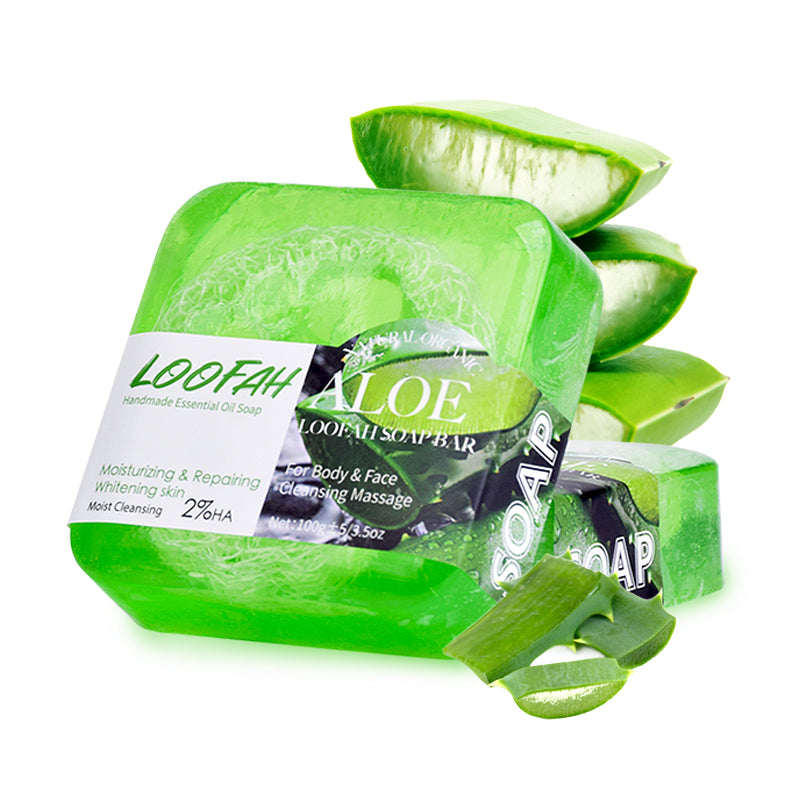 Aloe & Loofah Soap - 100g