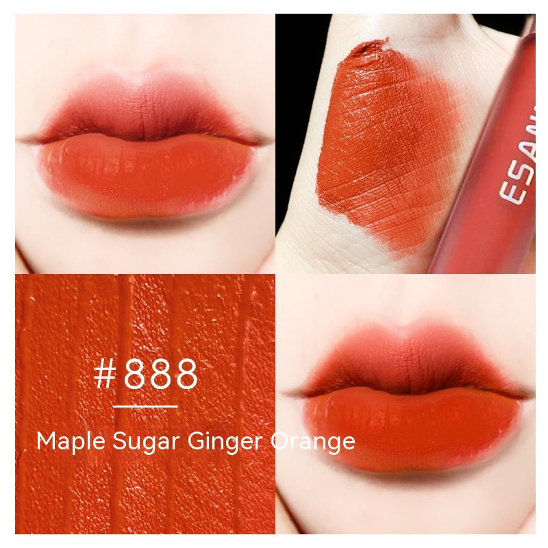 Waterproof Matte Lip Lacquer - No Stain, Long-Lasting Lip Color - 3g