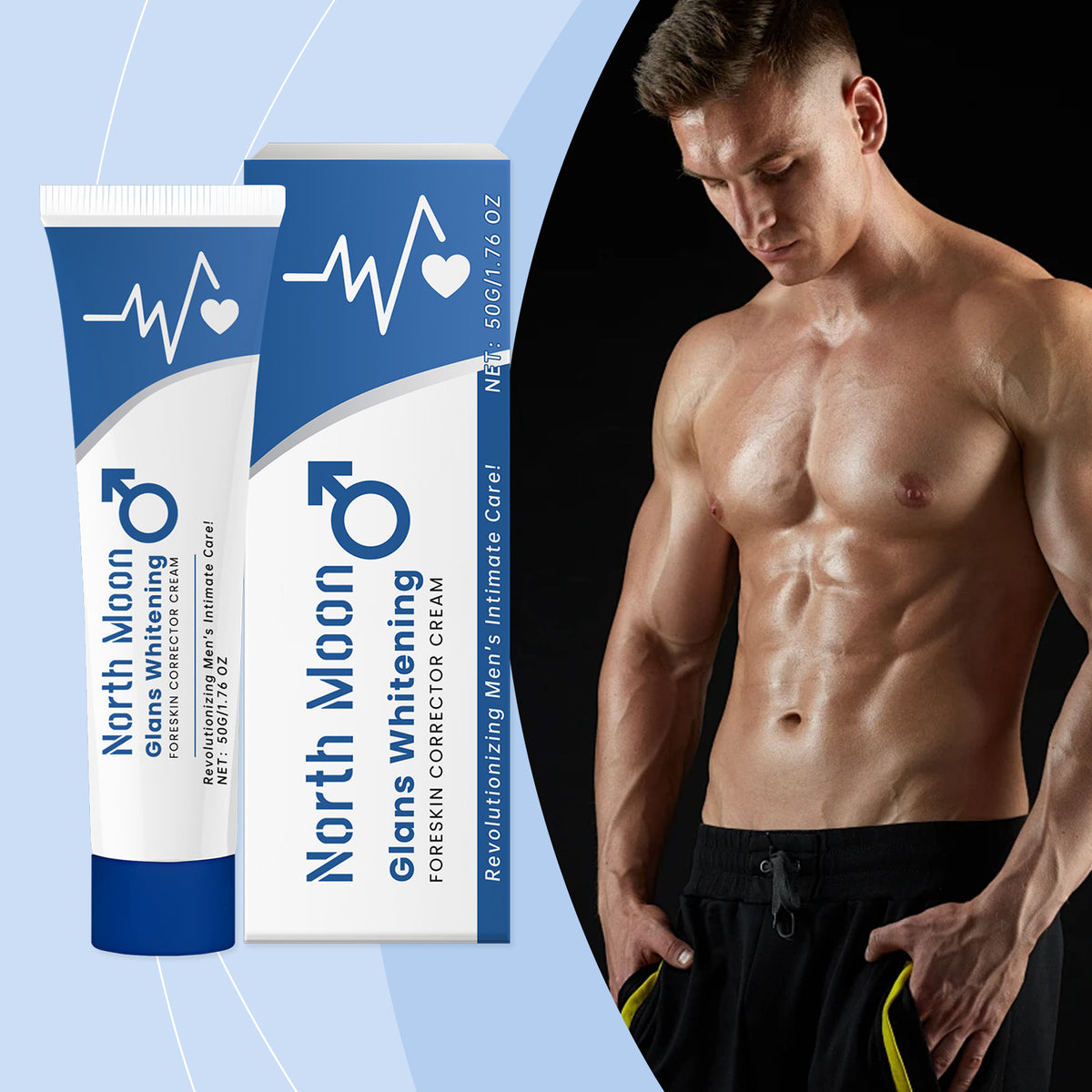 Gentle Care Nourishing Men's Body Skin Moisturizing Neck Cream