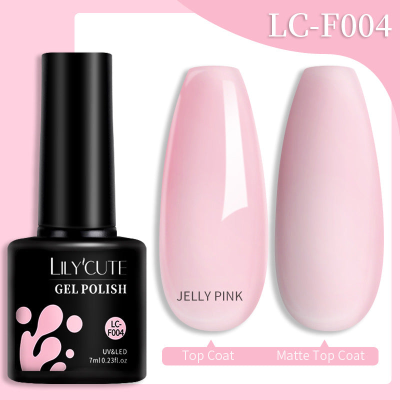 Colored Glitter Nail Glue Set for Nail Art - Waterproof & Non-Flushing