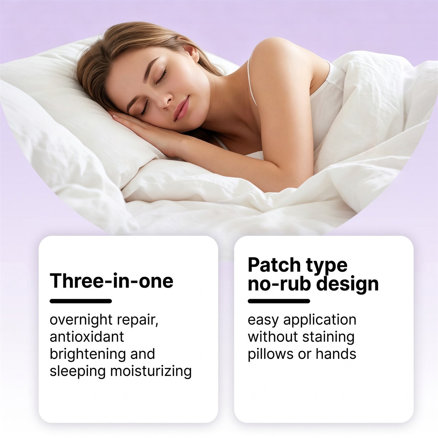 Breathable Face Skin Care Patch Set - 10 Patches for Skin Repair & Relaxation