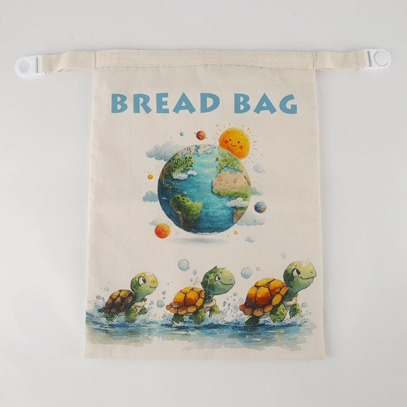 Reusable Beeswax Bread Bag Double Layer Eco-Friendly Storage Bag