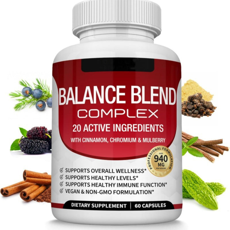 Blood Glucose Supplement Capsule - 1Pc Dietary Support for Adults