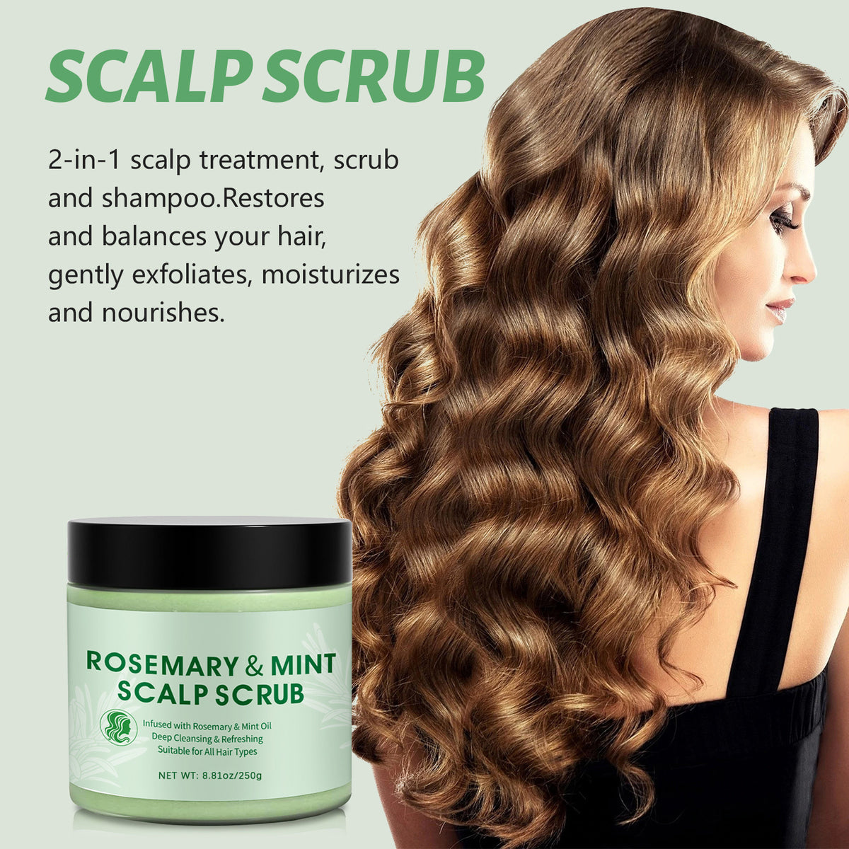 Rosemary Facial Scrub Replenishment Soft