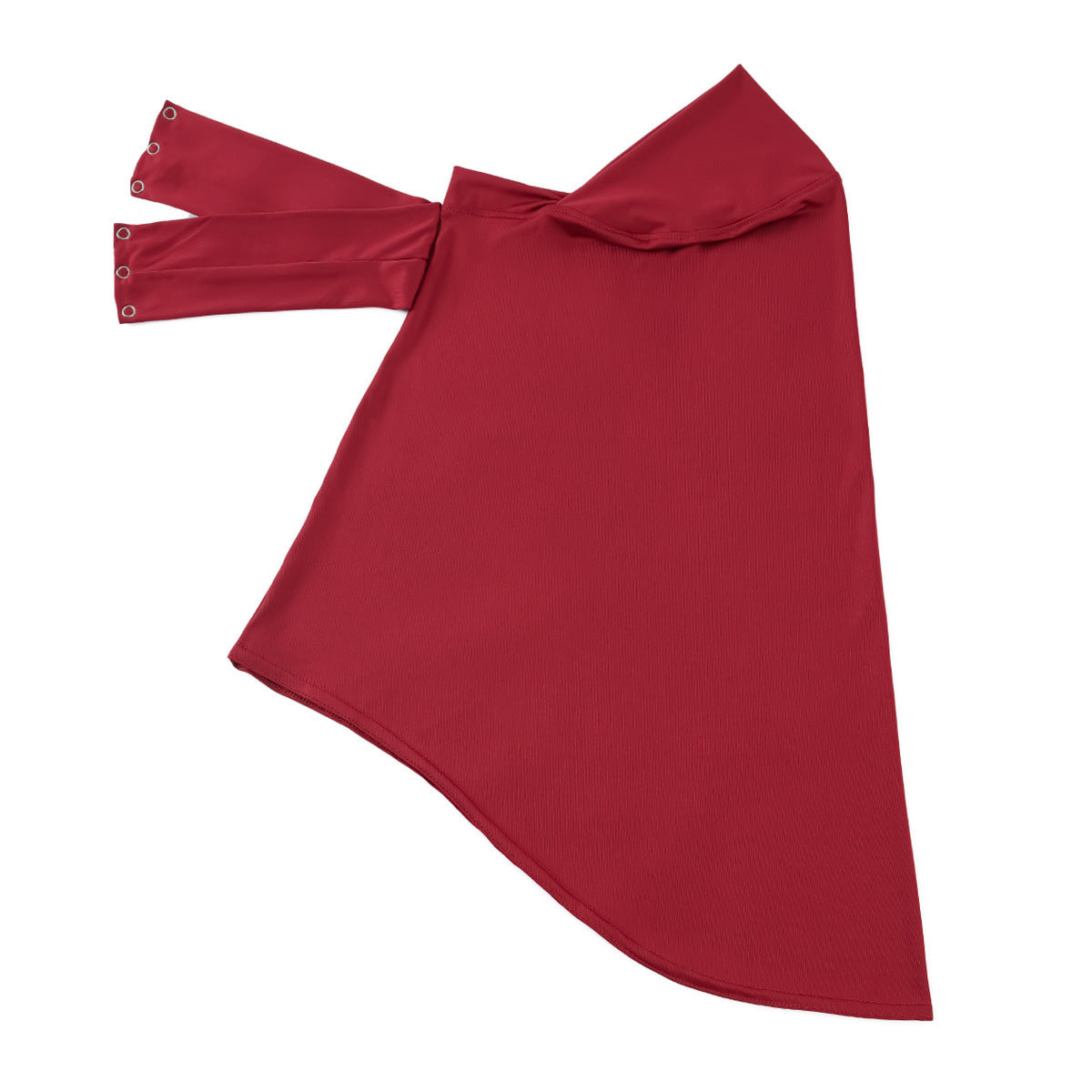 Women's Linen Headscarf with Chin Closure