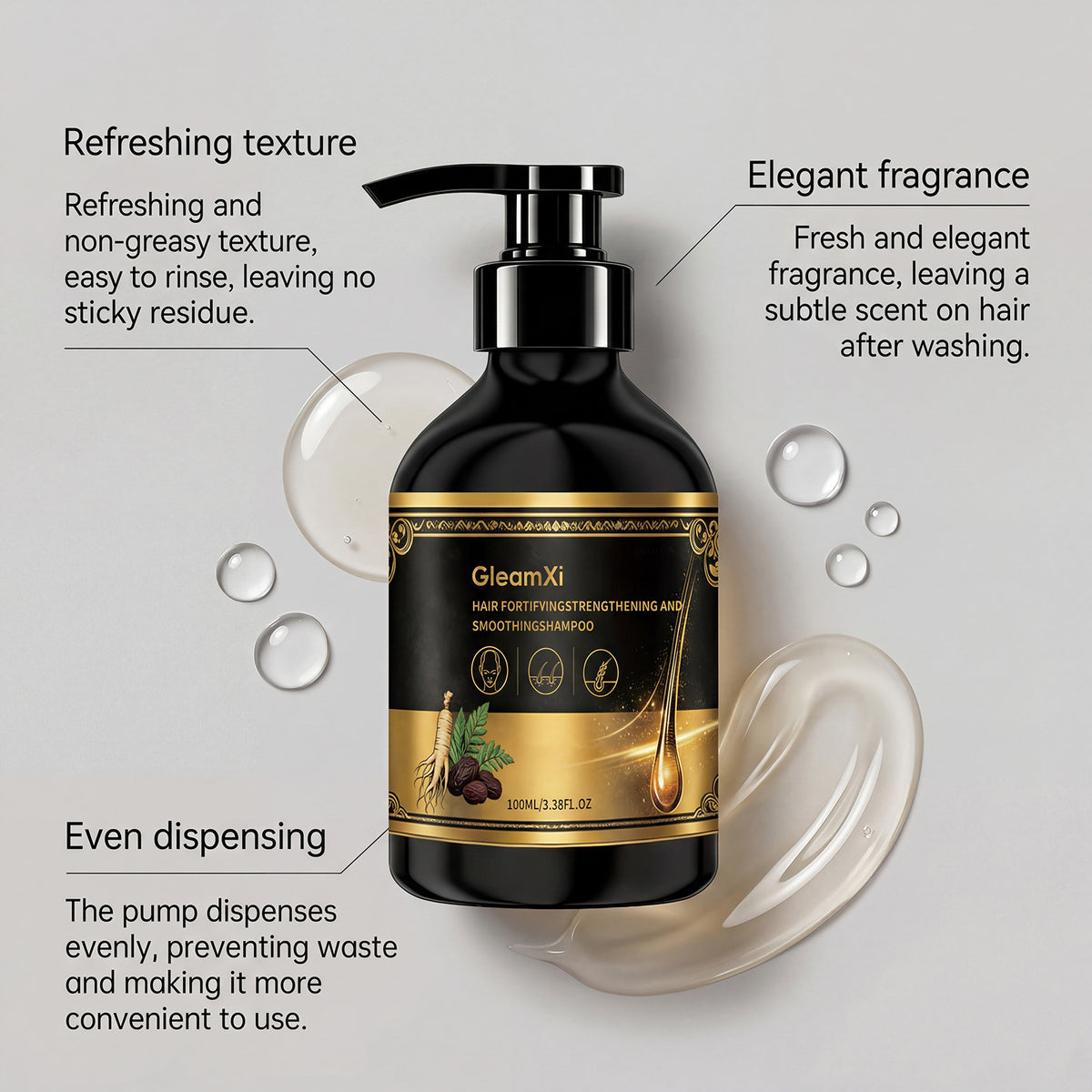 Oil-Removing Volumizing Hair Root Care Shampoo 100ml
