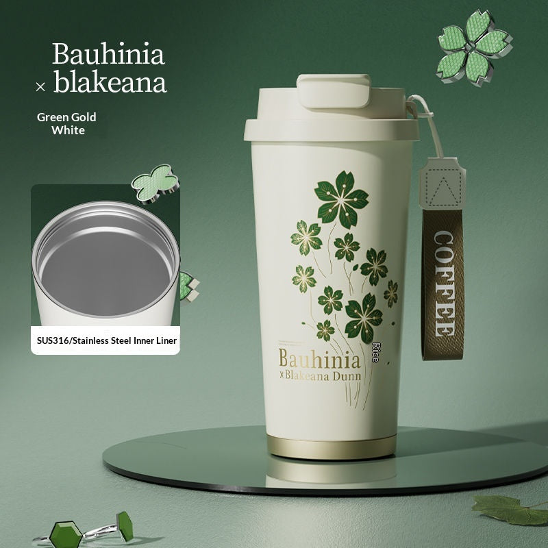 Insulated Stainless Steel Cup with Ceramic Inner Liner 520ml - Multiple Colors
