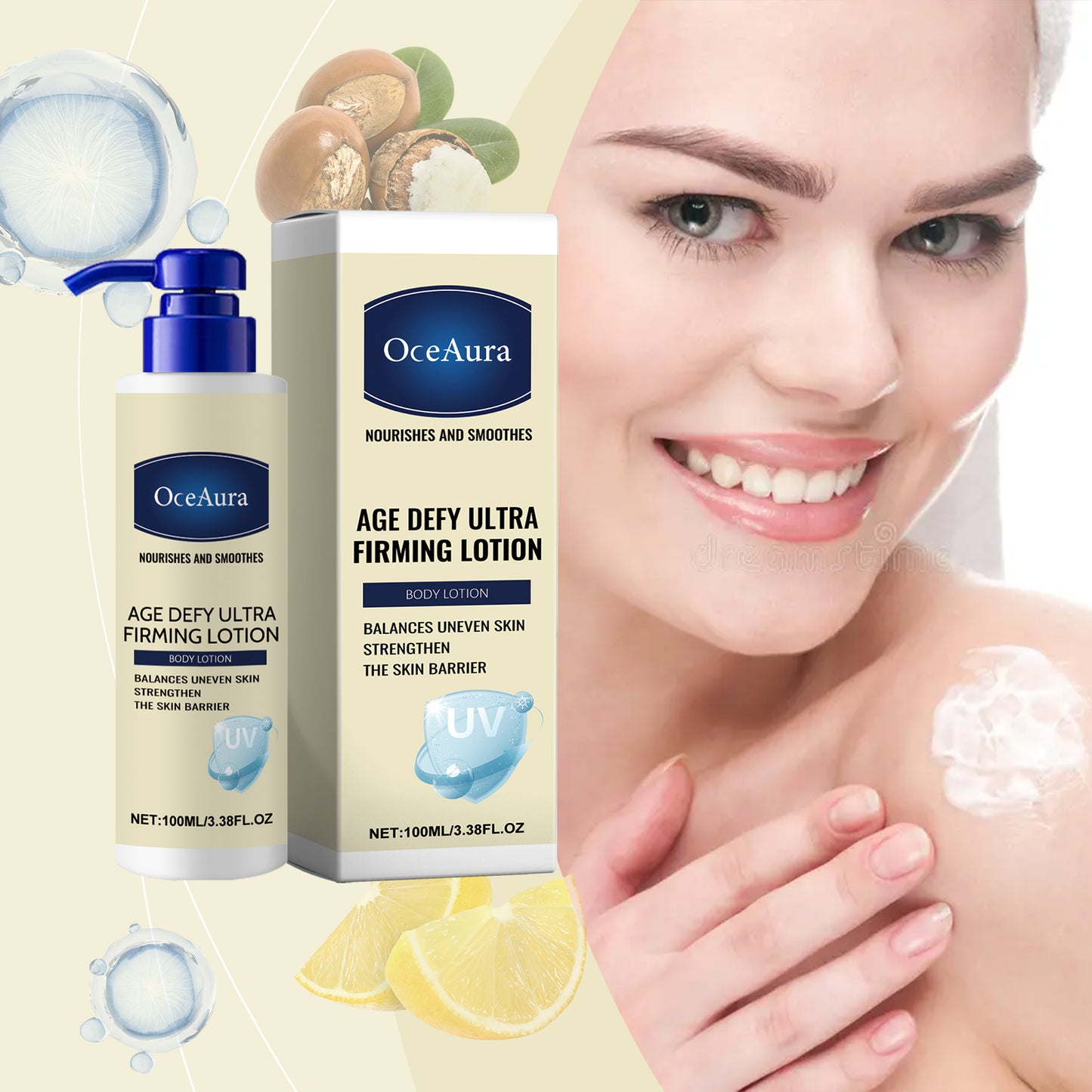 Firming Body Lotion with Niacinamide and Hyaluronic Acid - 100ml