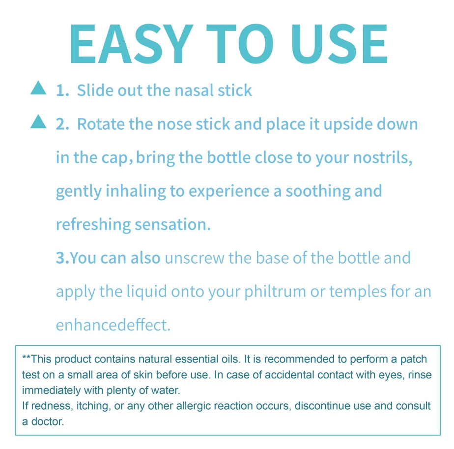Single Nasal Energy Bar - Portable Refreshing Inhaler Stick