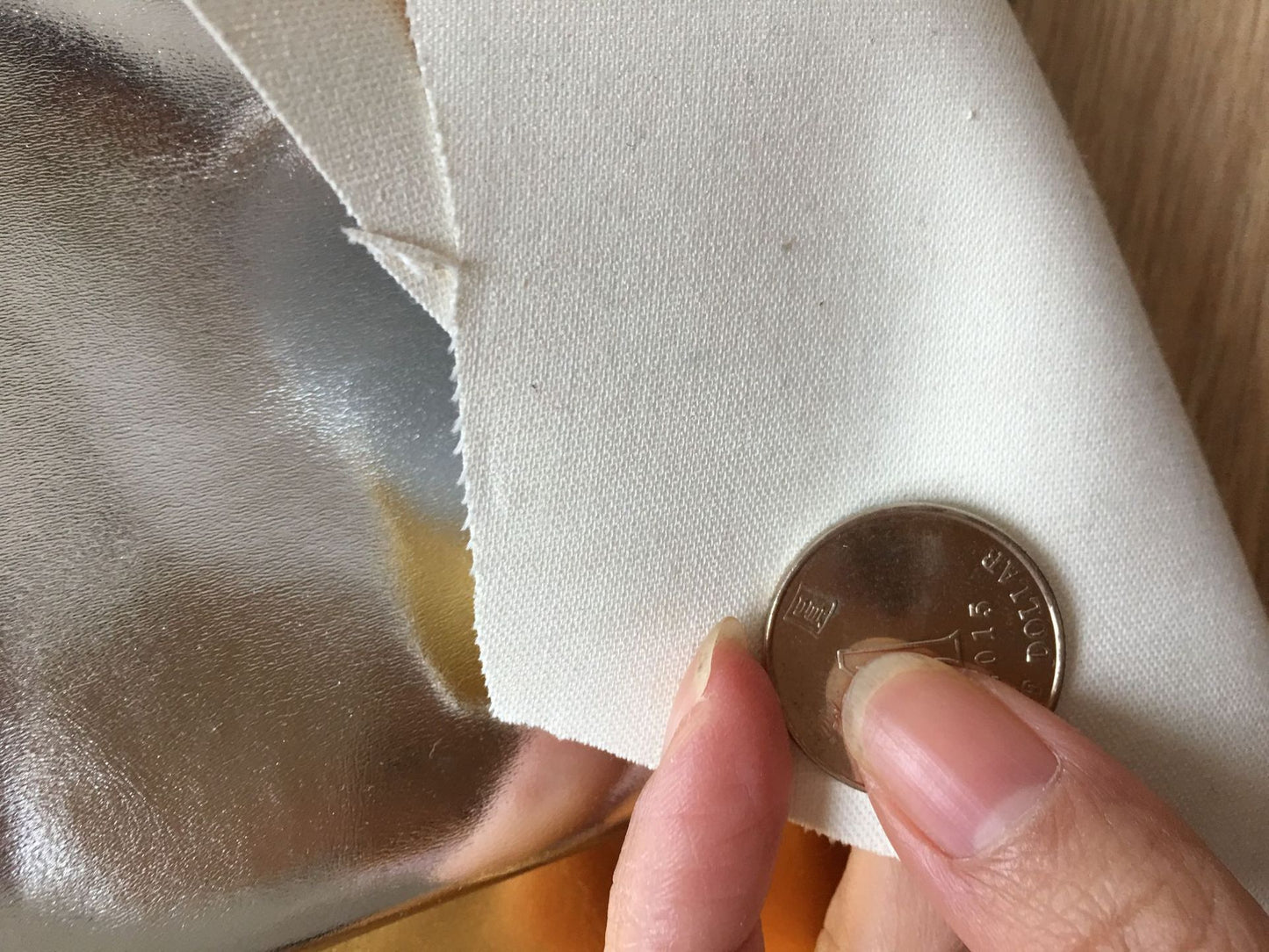 Faux Leather Card Sleeve Fabric for Stationery and Craft Projects