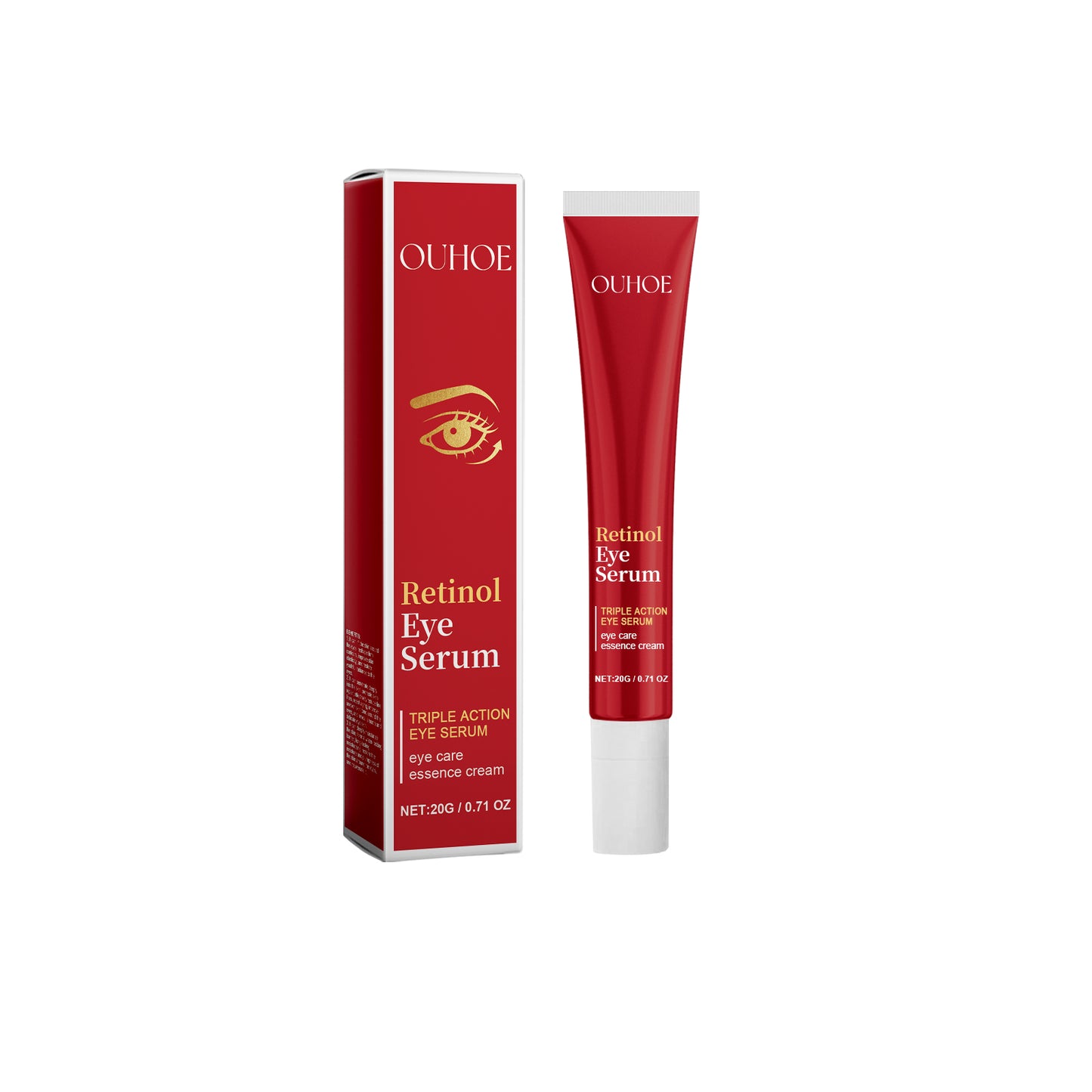 Triple Effect Eye Serum with Vitamin C & Retinol - Firming & Moisturizing