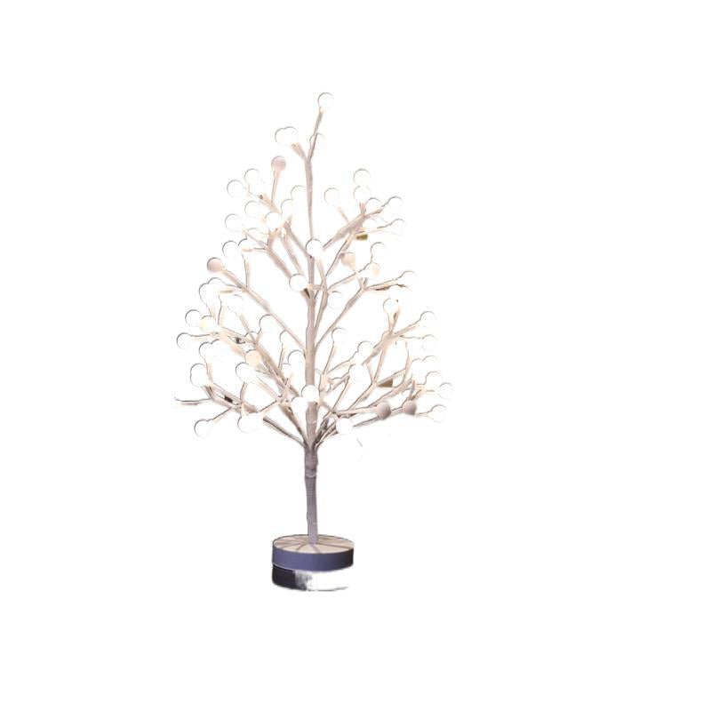Colorful Glowing LED Ball Tree Lamp - USB Powered Party & Xmas Decor
