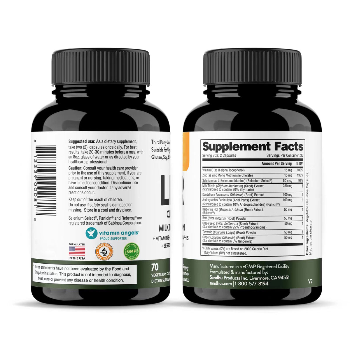 Liver Cleanse Supplement - 70 Capsules