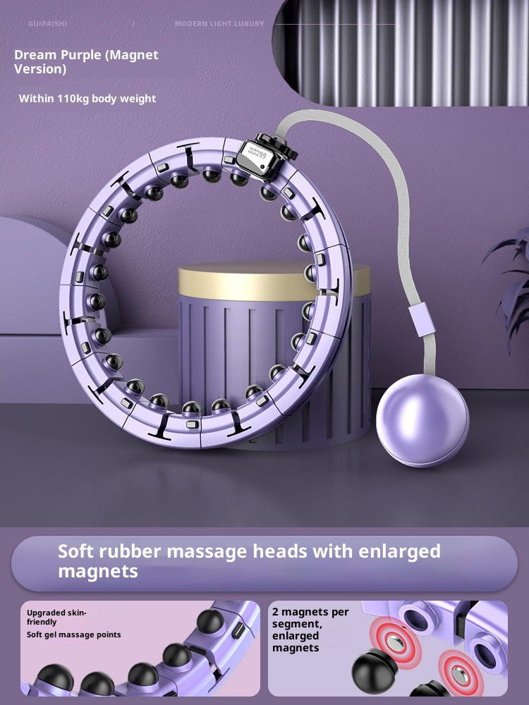 Intelligent Counting Hula Hoop for Fitness and Body Shaping - Multiple Sizes