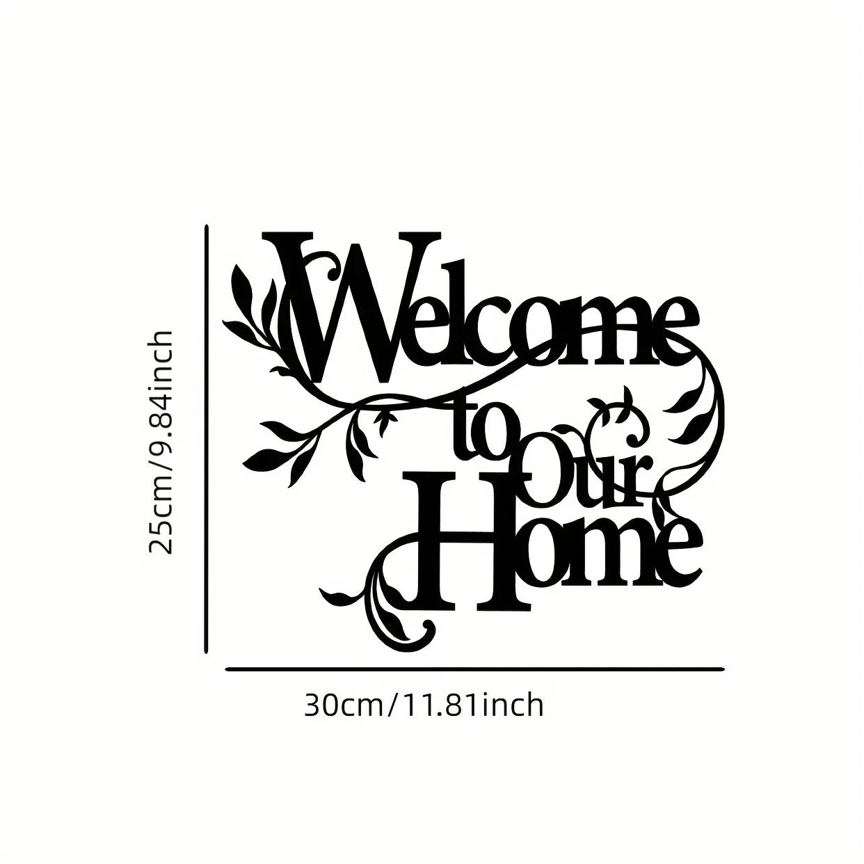 Vintage Metal Wall Sign - Where Life Begins & Love Never Ends
