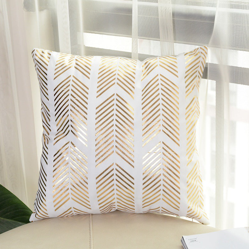 Modern Decorative Pillow Cover 45x45cm Geometric Abstract Style