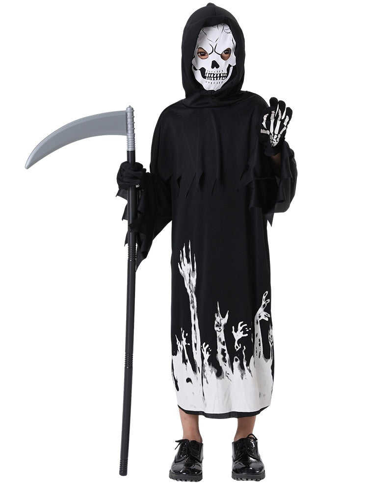 Luminous Death Halloween Costume Without Sickle for Kids and Teens