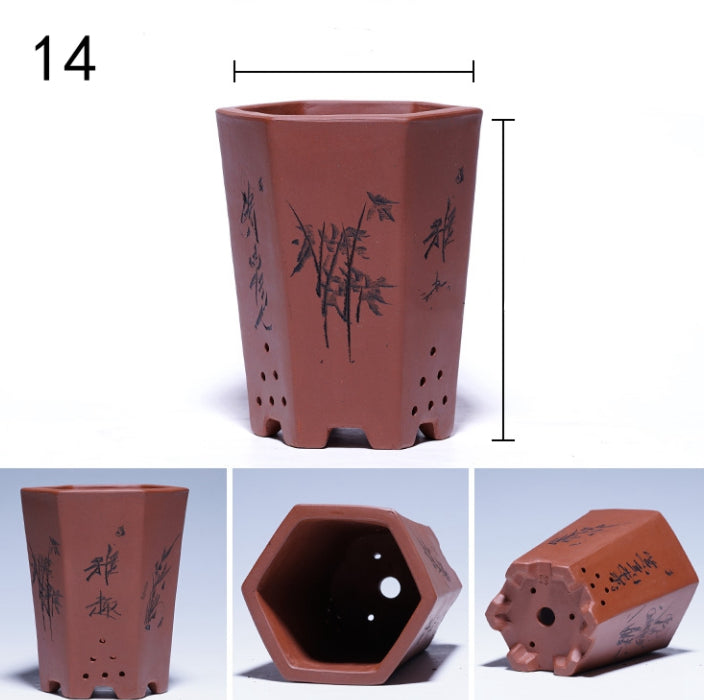 Purple Sand Flowerpot Tray for Yixing Pots - Garden & Home Storage