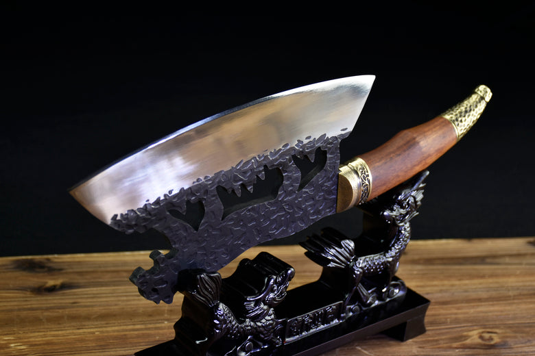 Snow Leopard Bone Cutter - Kitchen & Dining Cooking Tool, Silver