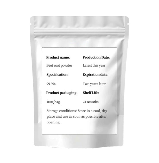 Red Chard Powder 100g - Water Soluble Food Grade