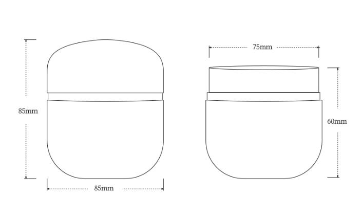 Mini Portable Tea Can - Small Iron Storage Jar for Home & Kitchen