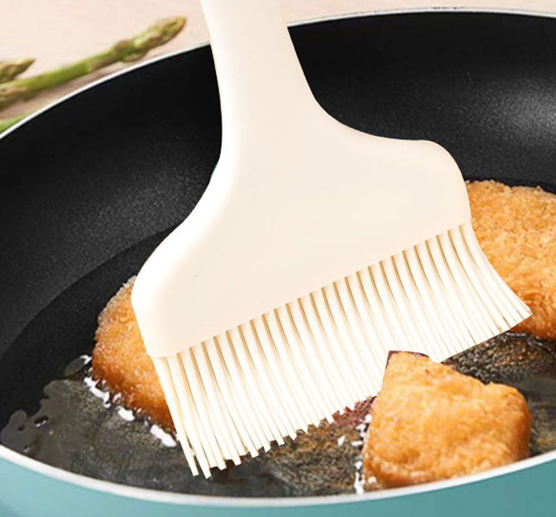 Silicone Barbecue Brush Set for Cooking & Baking - Heat Resistant Oil Brushes
