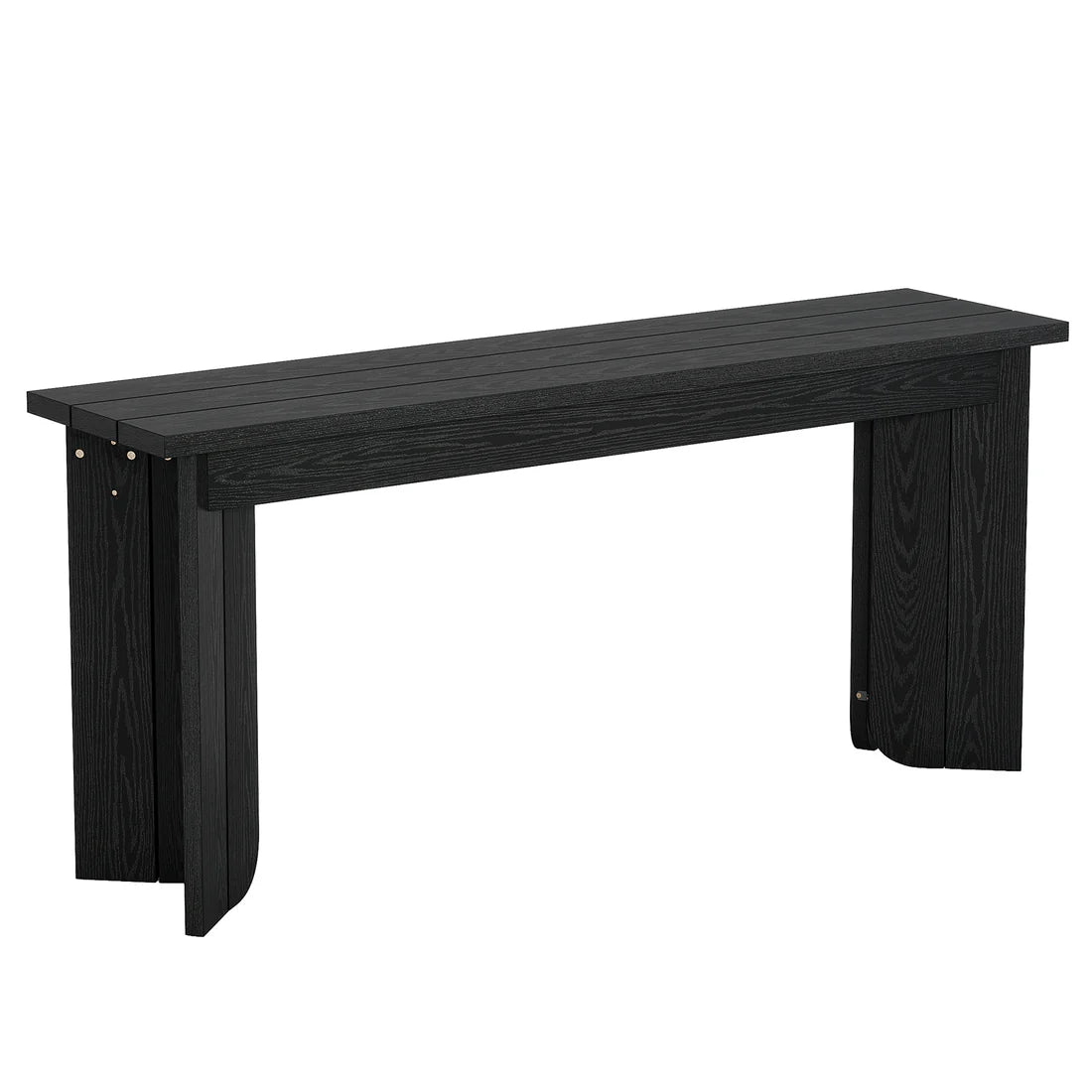 Rustic Console Table - Farmhouse Entryway Sofa Table - Black