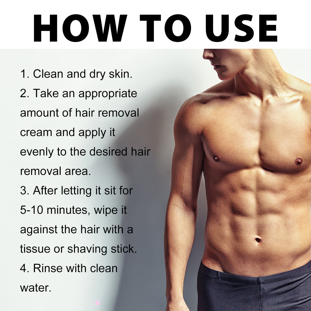 Men's Lip Removal Beard Armpit Hand And Leg Hair Mild Non-irritating