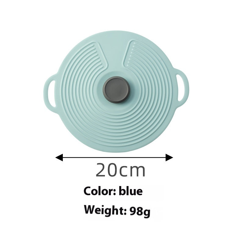 Silicone Food Cover Set - Spill-Proof, Airtight, Reusable Pot Lids 15-31cm