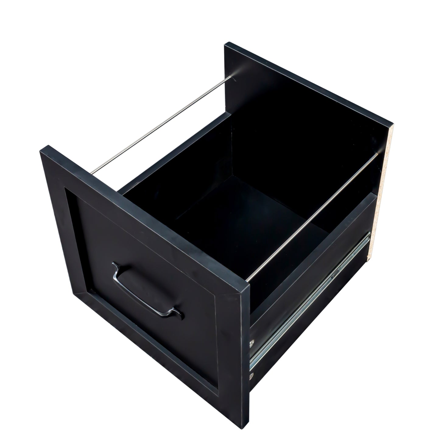 Home Office Computer Desk with Hutch - Antiqued Black Finish