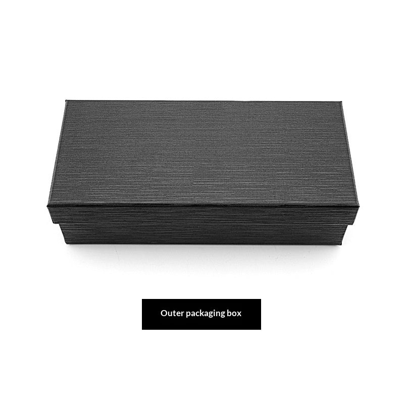 Leather Sunglasses Case Set with Cleaning Tools - Foldable Portable Storage