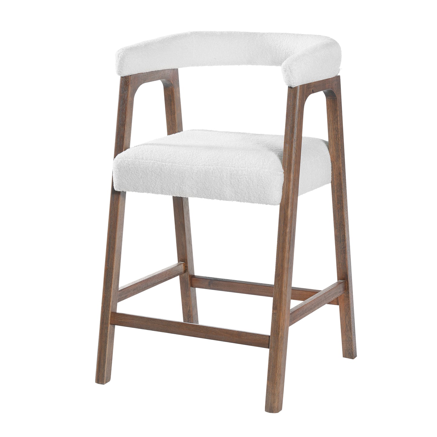 26 Seat Height Bar Stools With Back, Comfortable Counter For Kitchen