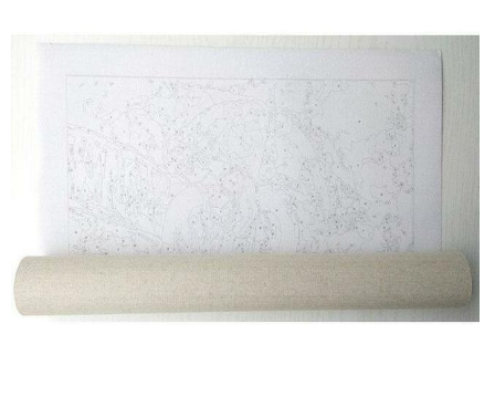 DIY Painting By Numbers Kit - Customizable Sizes, Home Art Craft Set