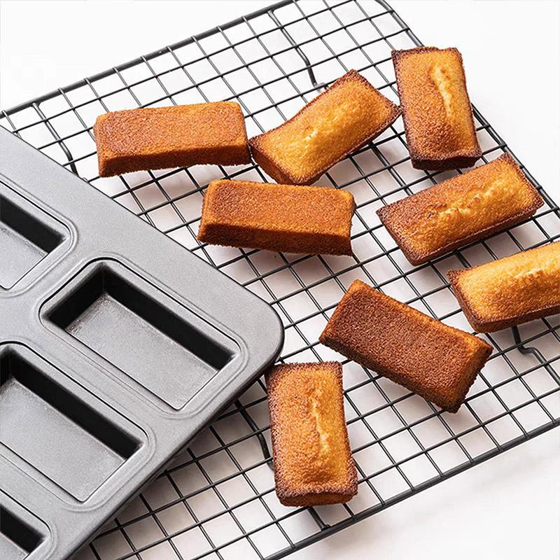 Square Baking Pan Mold Multiple Sizes Non-Stick Carbon Steel Kitchen Tool