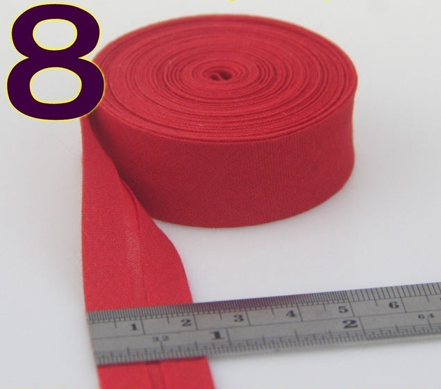 Hand-Patched Cotton Bias Tape for Sewing & Crafting - 20mm Wide