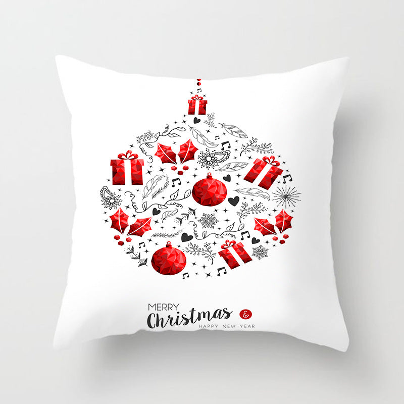 Christmas Pillow Cover - Modern Minimalist Sofa Cushion Case 45x45cm