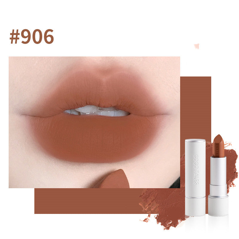 Velvet Lipstick Set - Soft Mist Caramel & Chestnut Autumn Winter Makeup