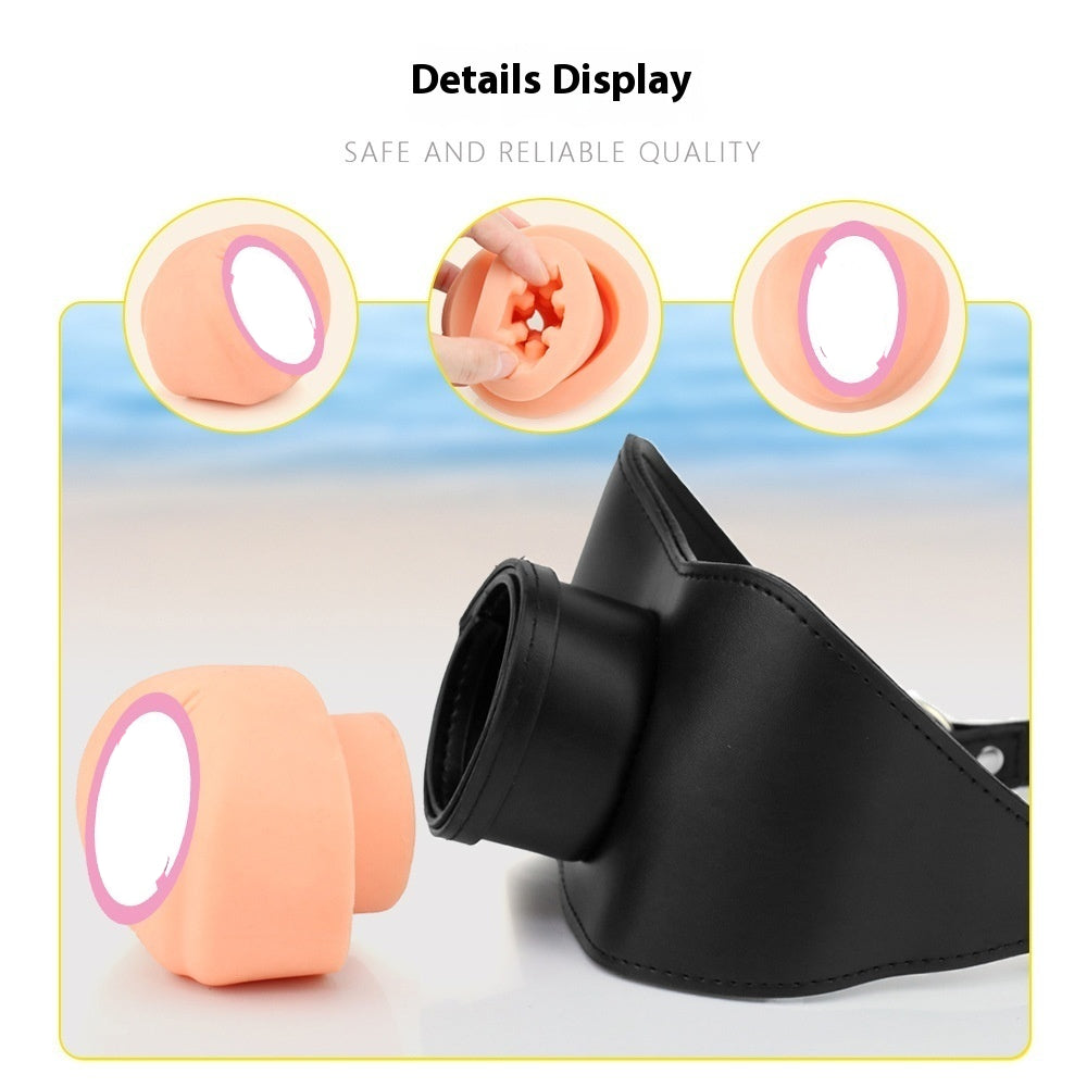 Adult Wellness Prop Ball Gag for Role Play - Reverse Mold, Fan'ai Specification