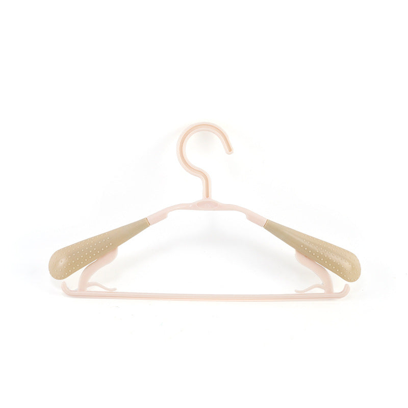Retractable Clothes Rack - Non-Slip Brown Wall Mount Storage Organizer