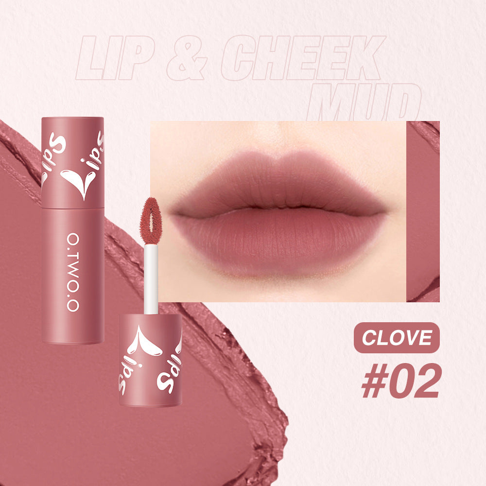 Matte Fog Lip and Cheek Dual-Use Powder Blusher and Lipstick - Air Lip Glaze