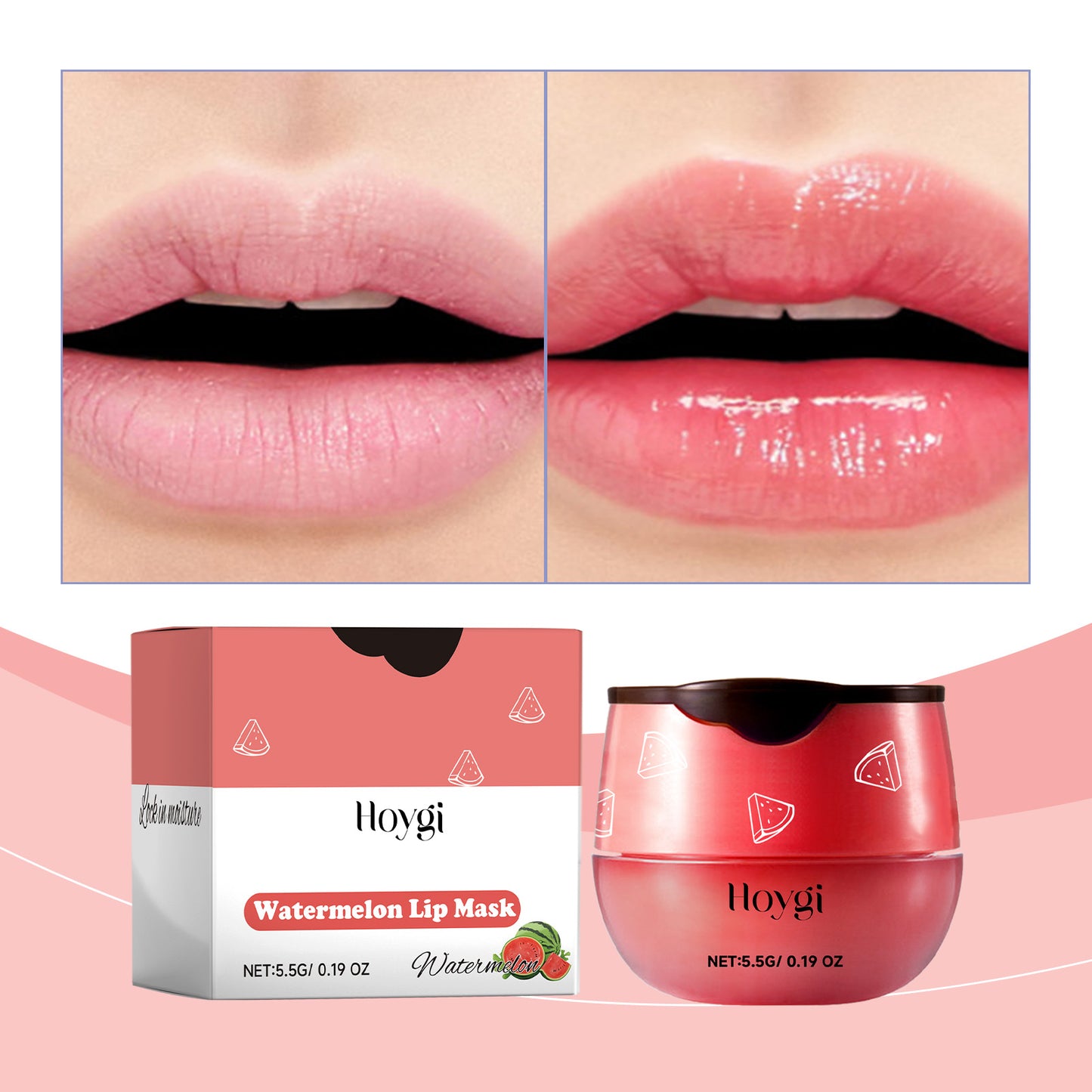 Watermelon Hydrating Lip Mask - Deep Moisturizing & Lip Repair Treatment